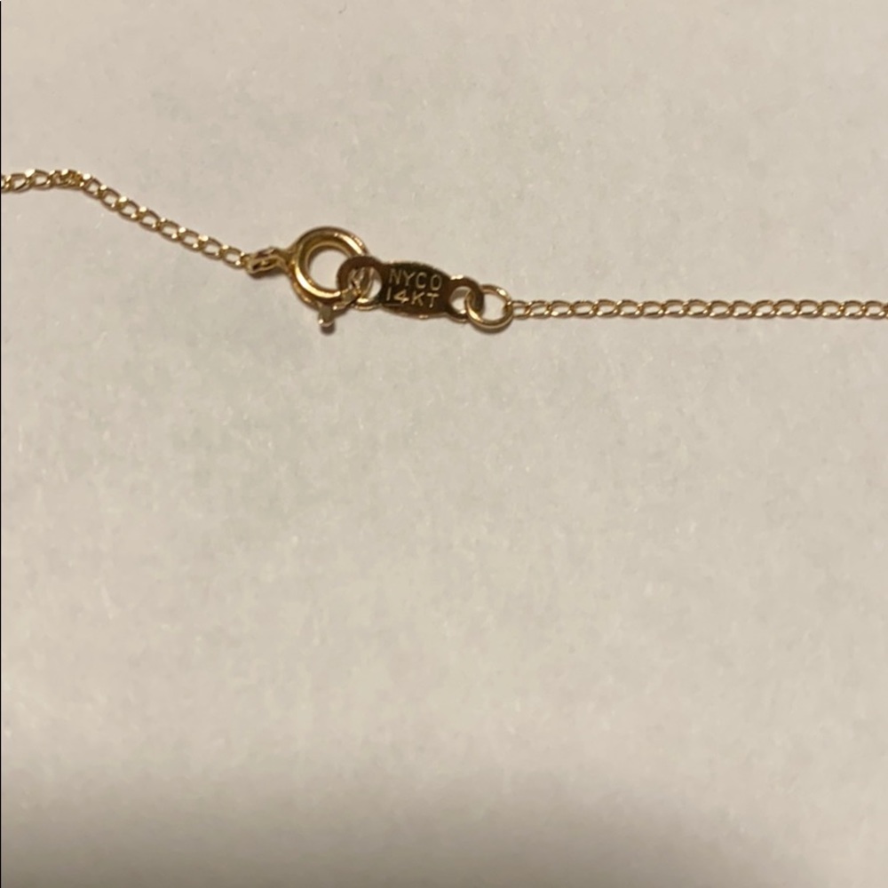 Chai 14k gold necklace - Picture 4 of 5